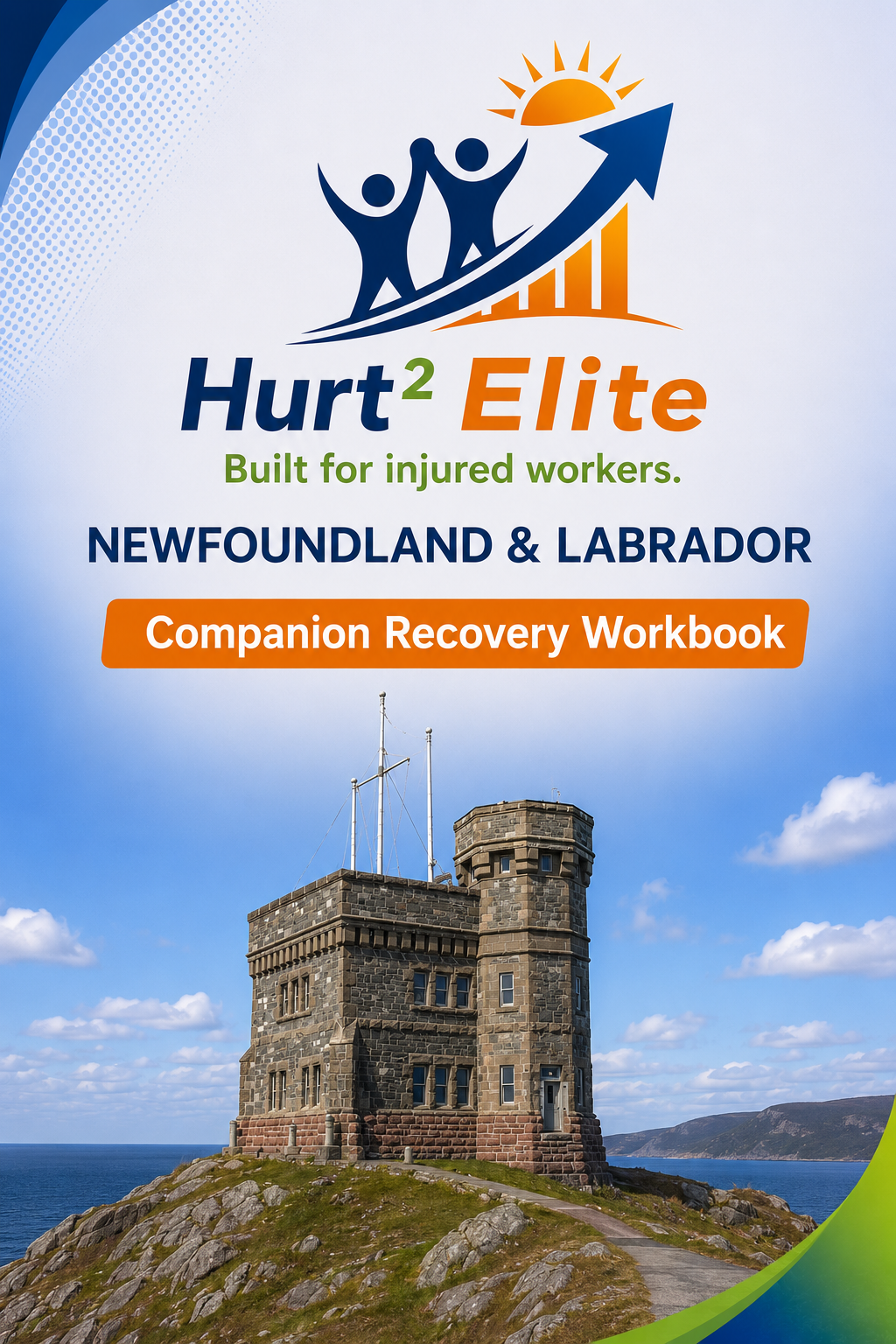 Cover of the Newfoundland and Labrador MVA Companion Guide by Hurt Square, an NL car accident claim and recovery guide.