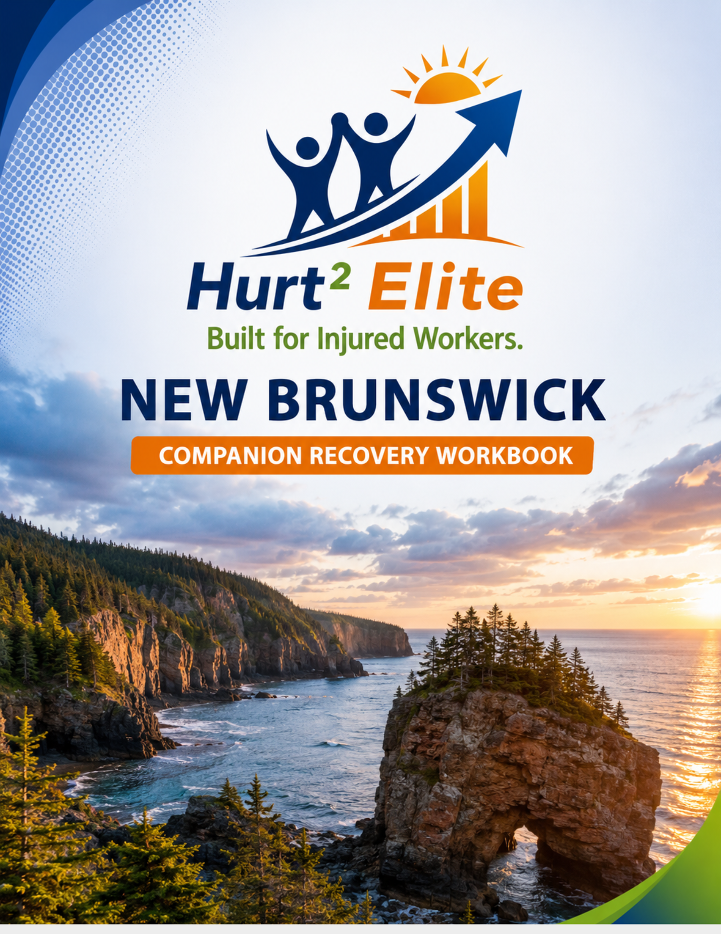 Cover of the New Brunswick MVA Companion Guide by Hurt Square, a New Brunswick car accident claim and recovery guide.