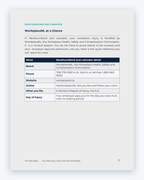 Inside the Newfoundland and Labrador Workplace Injury Companion Guide by Hurt Square: WorkplaceNL at a Glance, a one-page overview of how the system works.