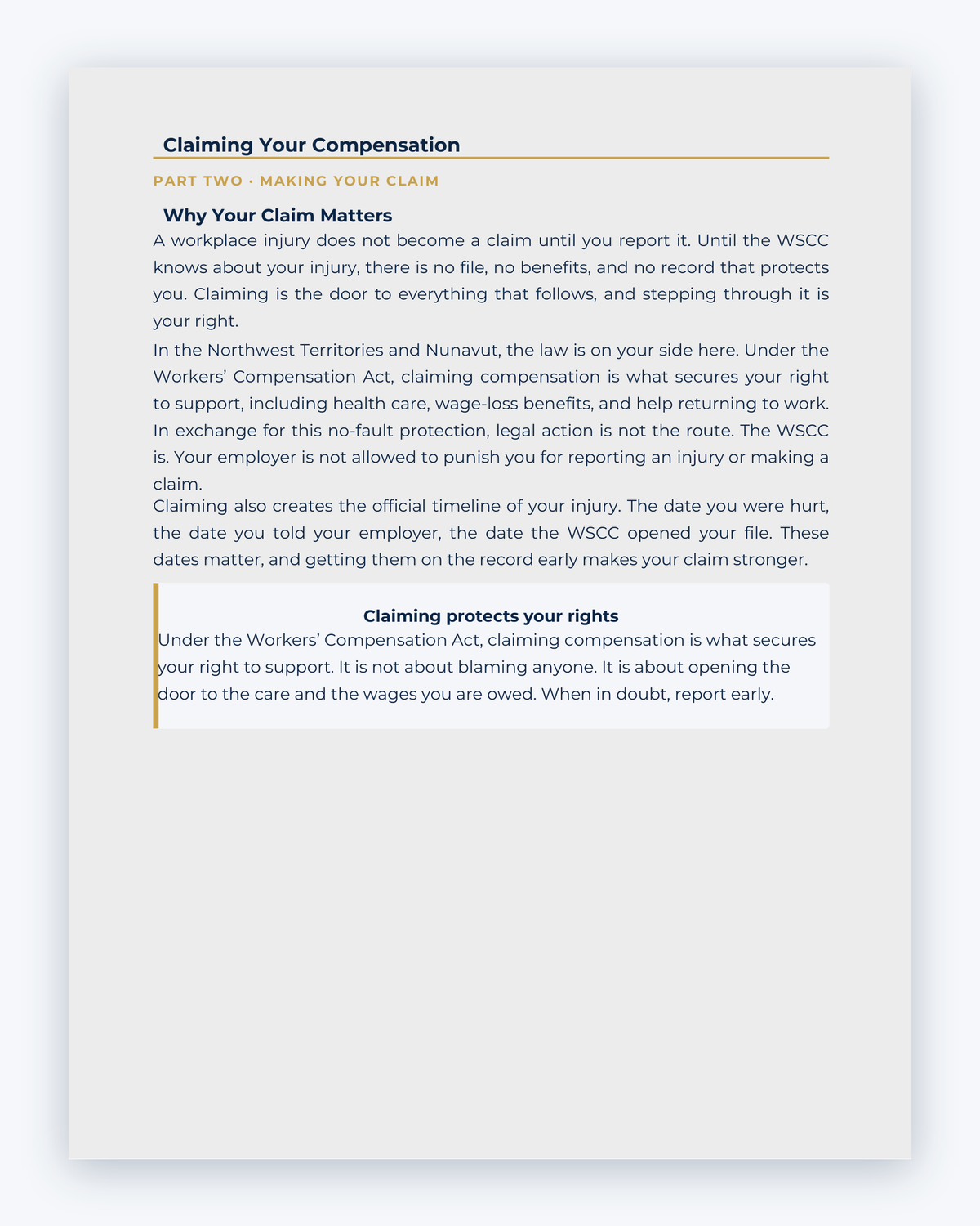 Inside the Northwest Territories Workplace Injury Companion Guide by Hurt Square: Claiming Your Compensation, a plain-language guide to the benefits you may claim.