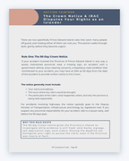 Inside the Prince Edward Island MVA Companion Guide by Hurt Square: The Crown Notice and IRAC Disputes, plain-language guidance written for your province.