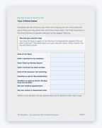 Inside the Prince Edward Island Workplace Injury Companion Guide by Hurt Square: Your Critical Dates, the dates and deadlines to keep track of.